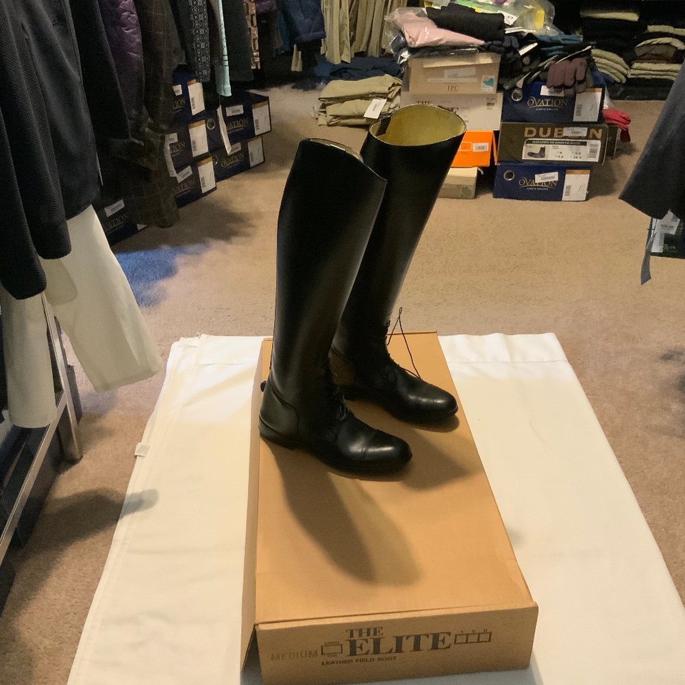 Balmoral Leather Field Boots 9 US 7.5 EU 10.21.2